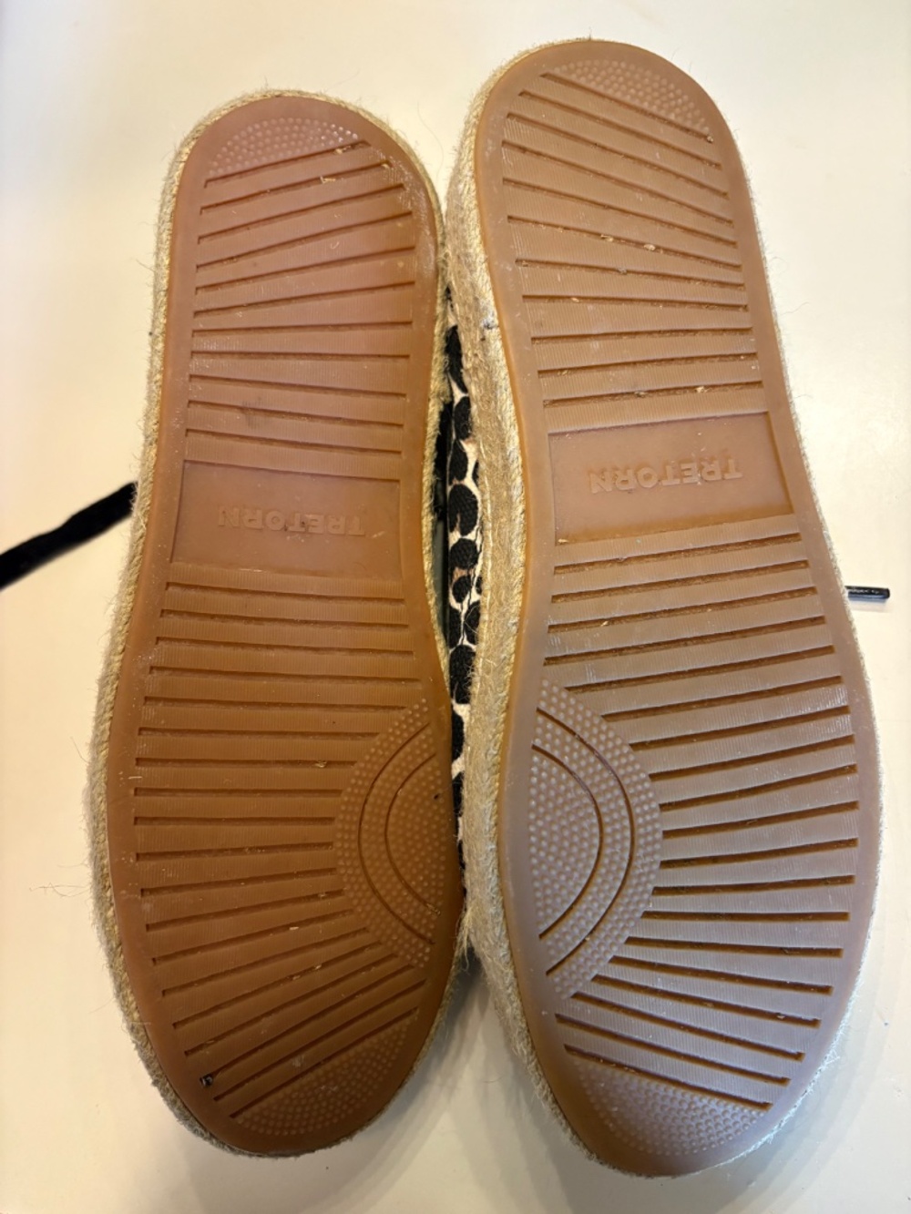 Tretorn Leopard Espadrille sneakers.  Cotton - Picture 4 of 4